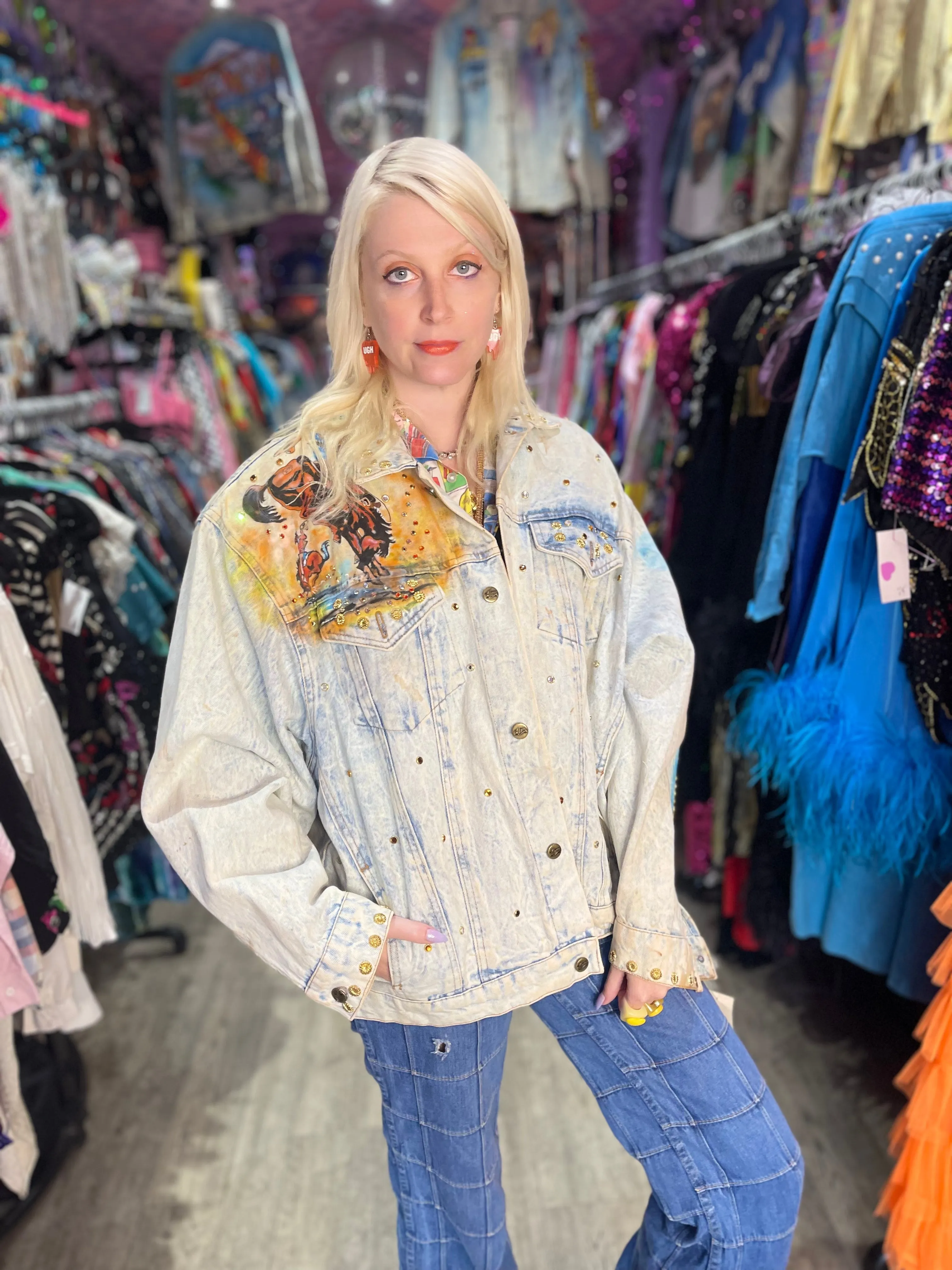 Vintage 1988 Rodeo Jean Jacket