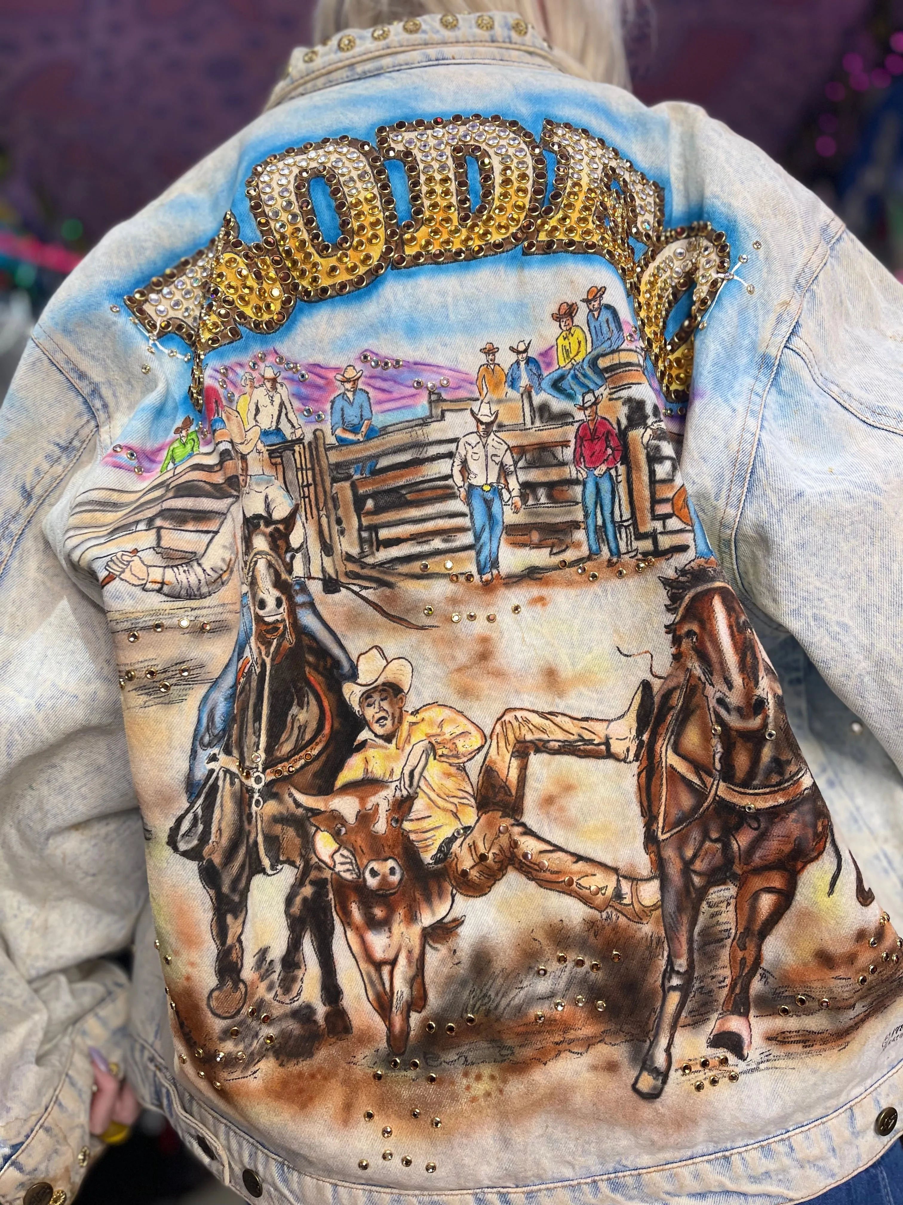 Vintage 1988 Rodeo Jean Jacket