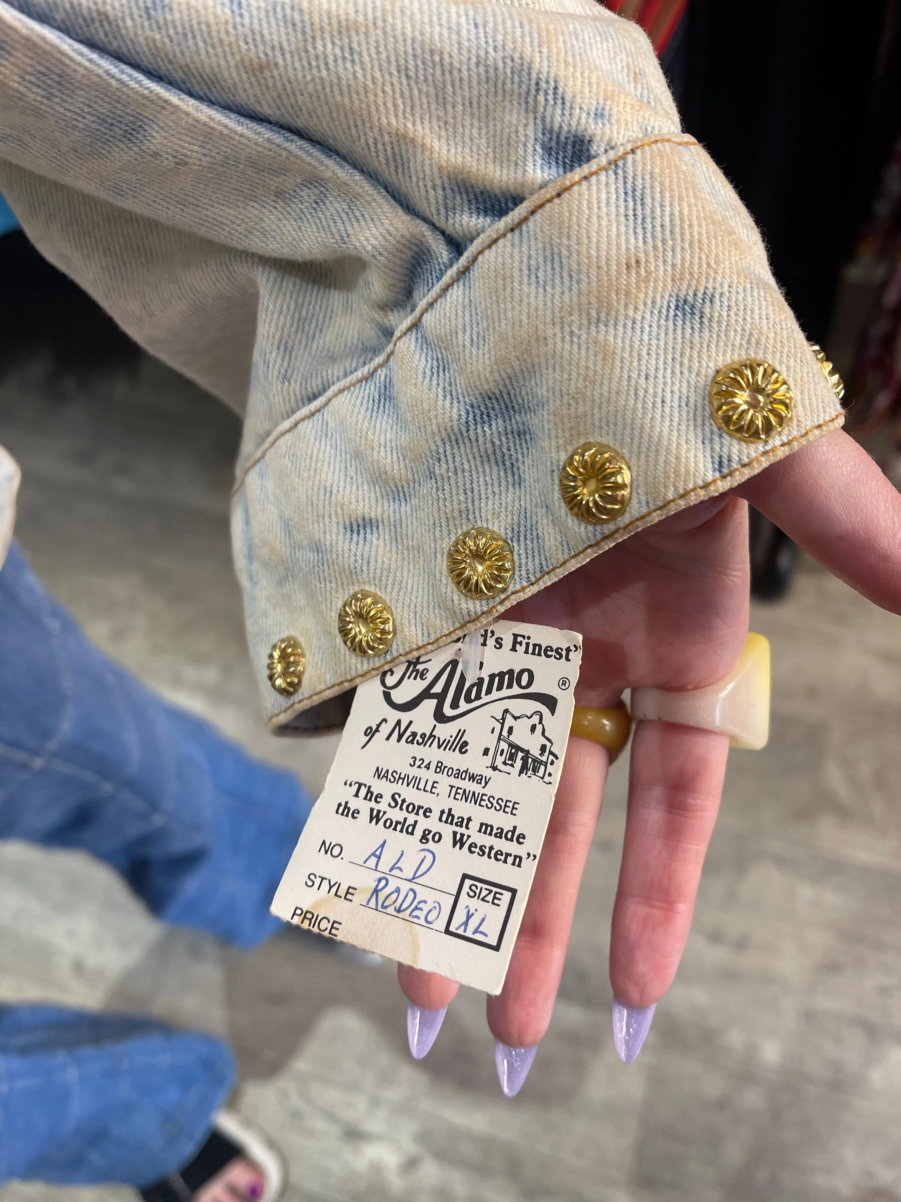 Vintage 1988 Rodeo Jean Jacket