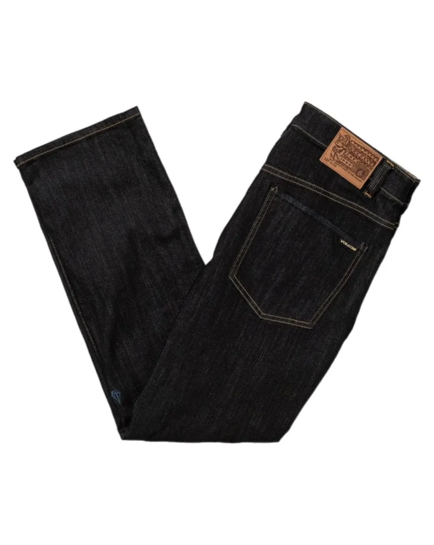 Volcom Solver Denim Pants - Rinse