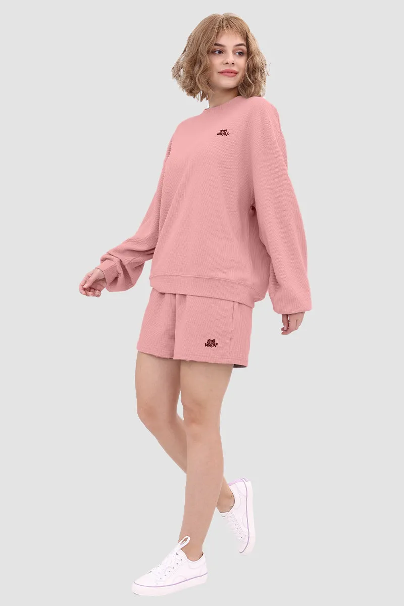 Waffle Absorbs Sweat Breathable Sports Pullover