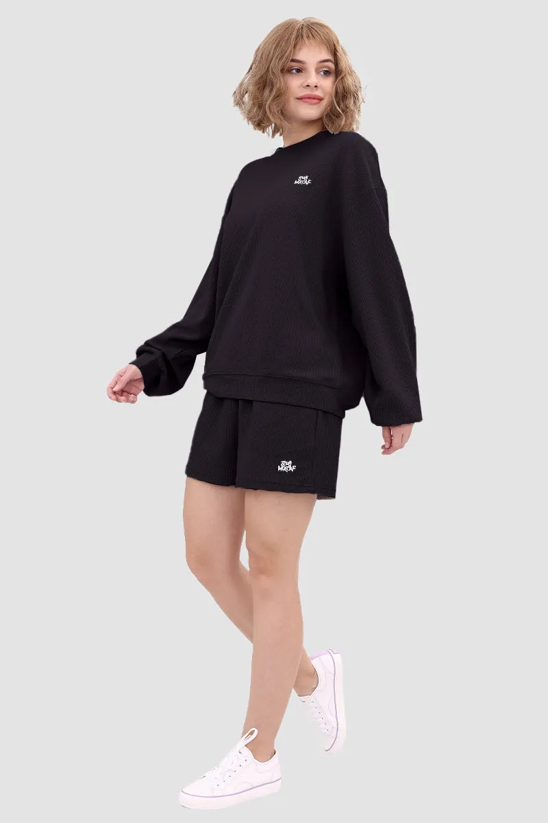 Waffle Absorbs Sweat Breathable Sports Pullover