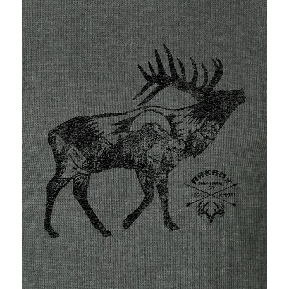 Wilderness Elk Long Sleeve Thermal Tee | Unisex