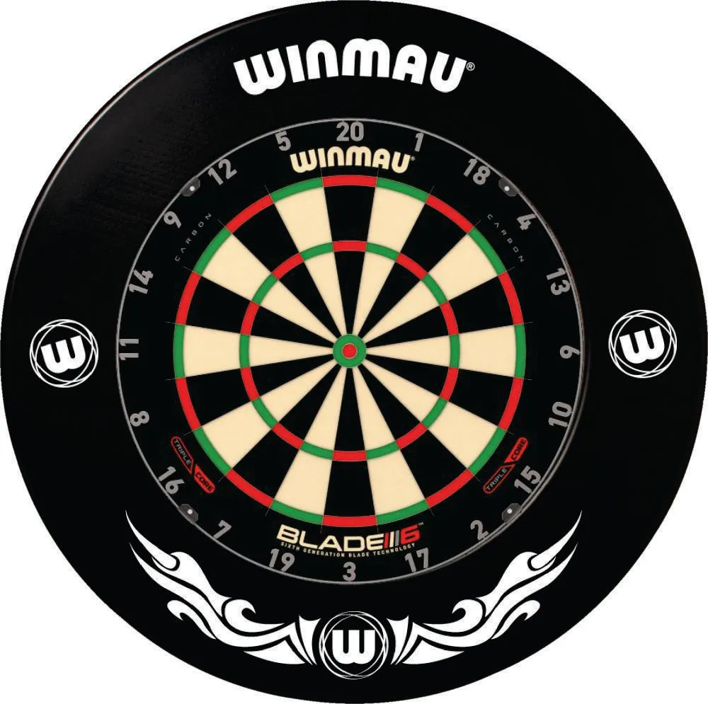 Winmau Blade 6 Triple Core Dartboard with Extreme Surround