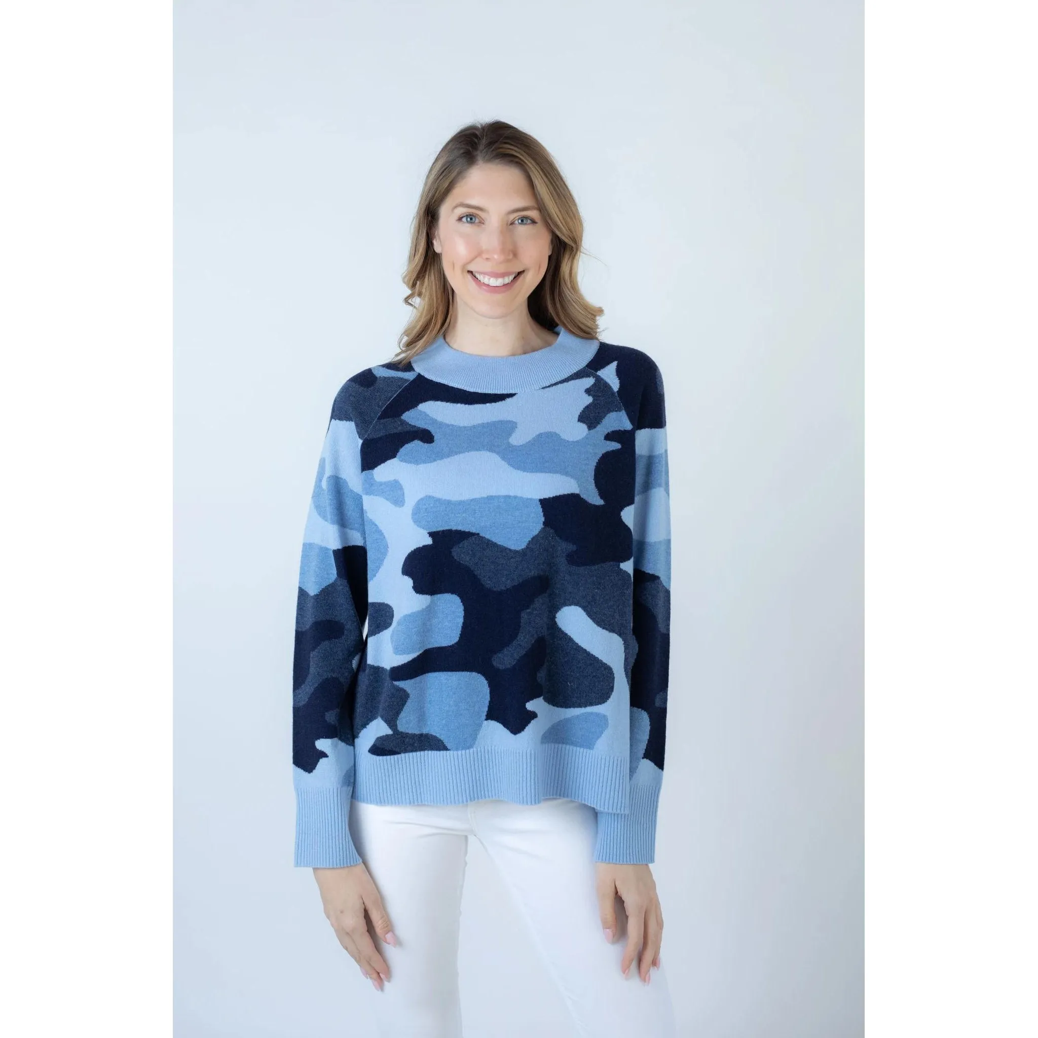 Women's Camo Swing Sweater