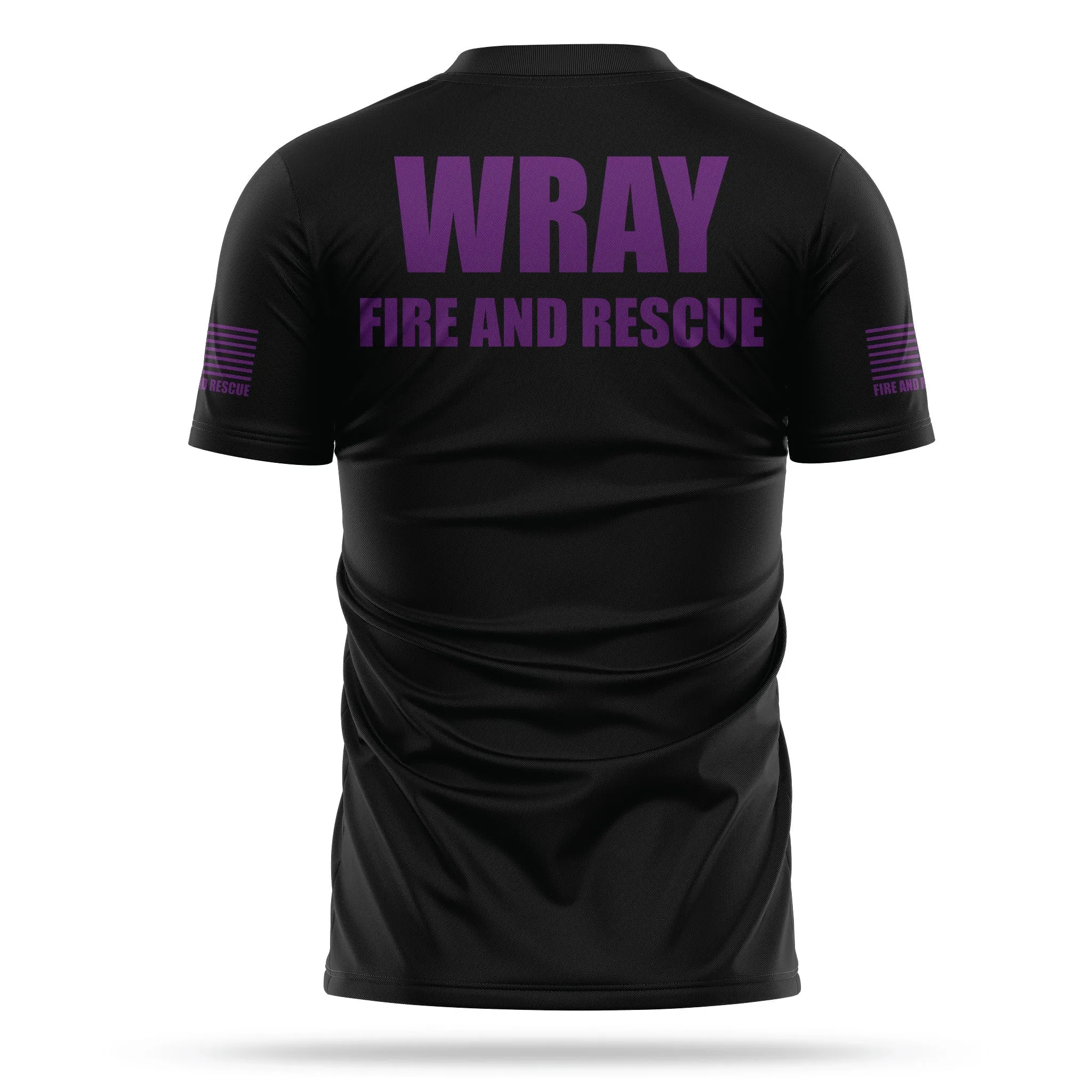 [WRAY FIRE & RESCUE] Utility Shirt [BLK/PRP]