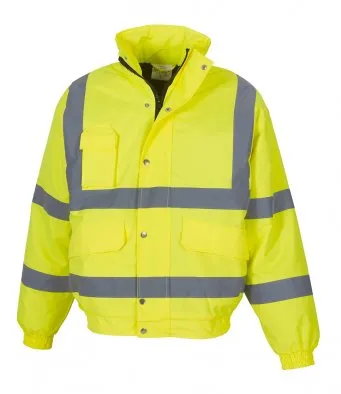 Yoko Hi-Vis Classic Bomber Jacket